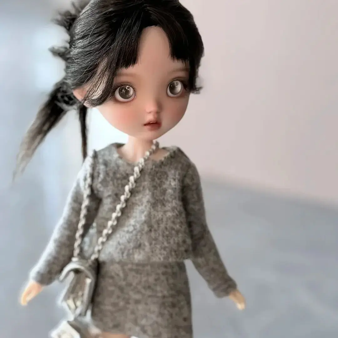 

2026 QBaby nimo bjd sd Doll Store 1/6 Girl Smile nuonuo Resin Toy Birthday Gift diy put in stock makeup