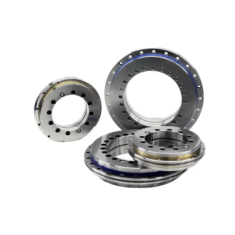 for^-YRT series slewing bearing thrust centripetal combination, structural preload design, providing a complete range of sizes./