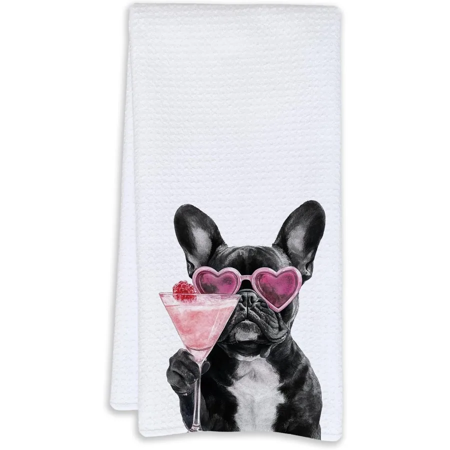 

Кухонные полотенца Freh Bulldog Gts Freh Bulldog Gts для женщин и мужчин Декоративные полотенца для рук для ванной комнаты Fy Frehie Коктейльное блюдо Чай