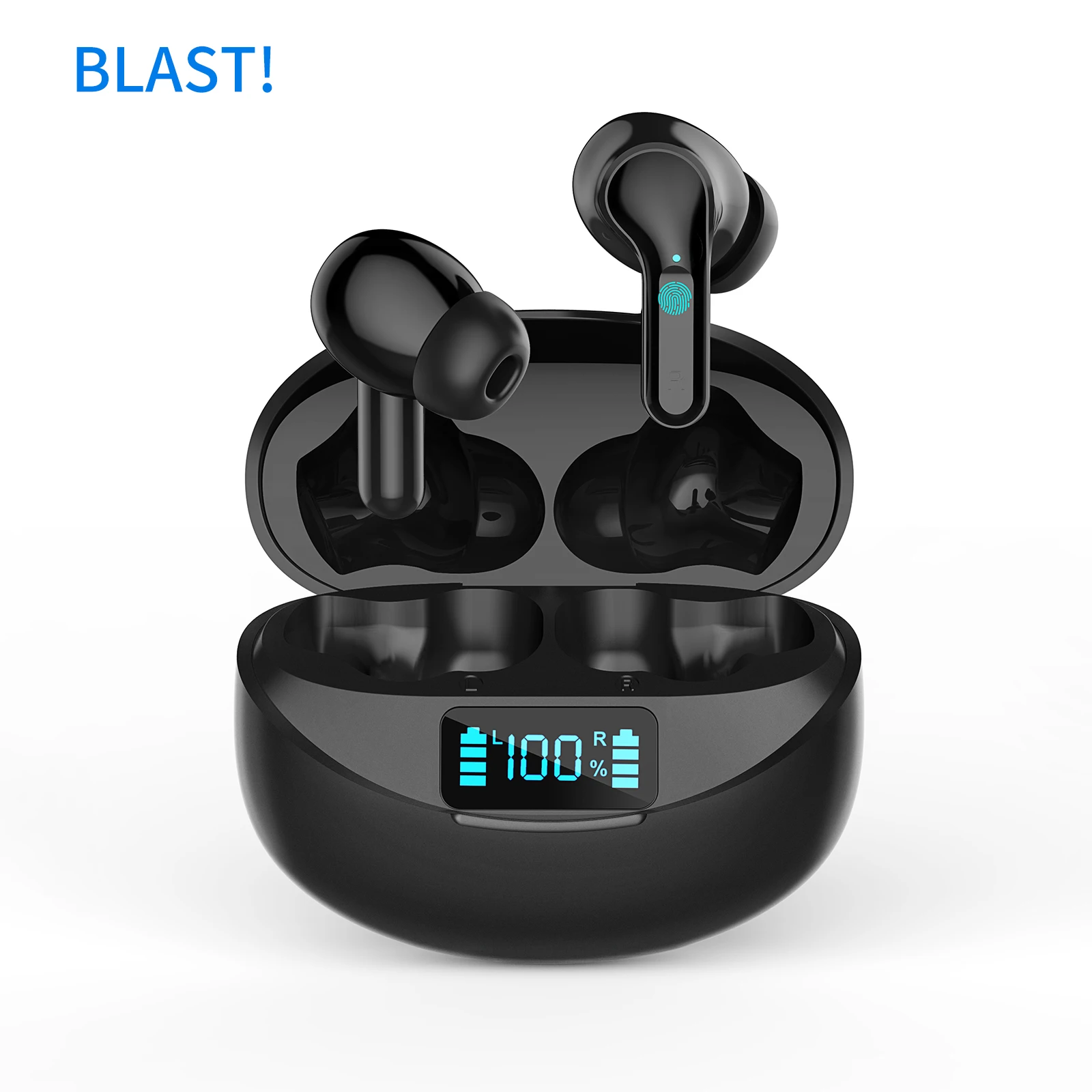 

Original Touch BLAST! i17 Digital Display TWS wireless headset Touch BLAST! i17 Wireless Earphones 7 hour Volume control earbuds