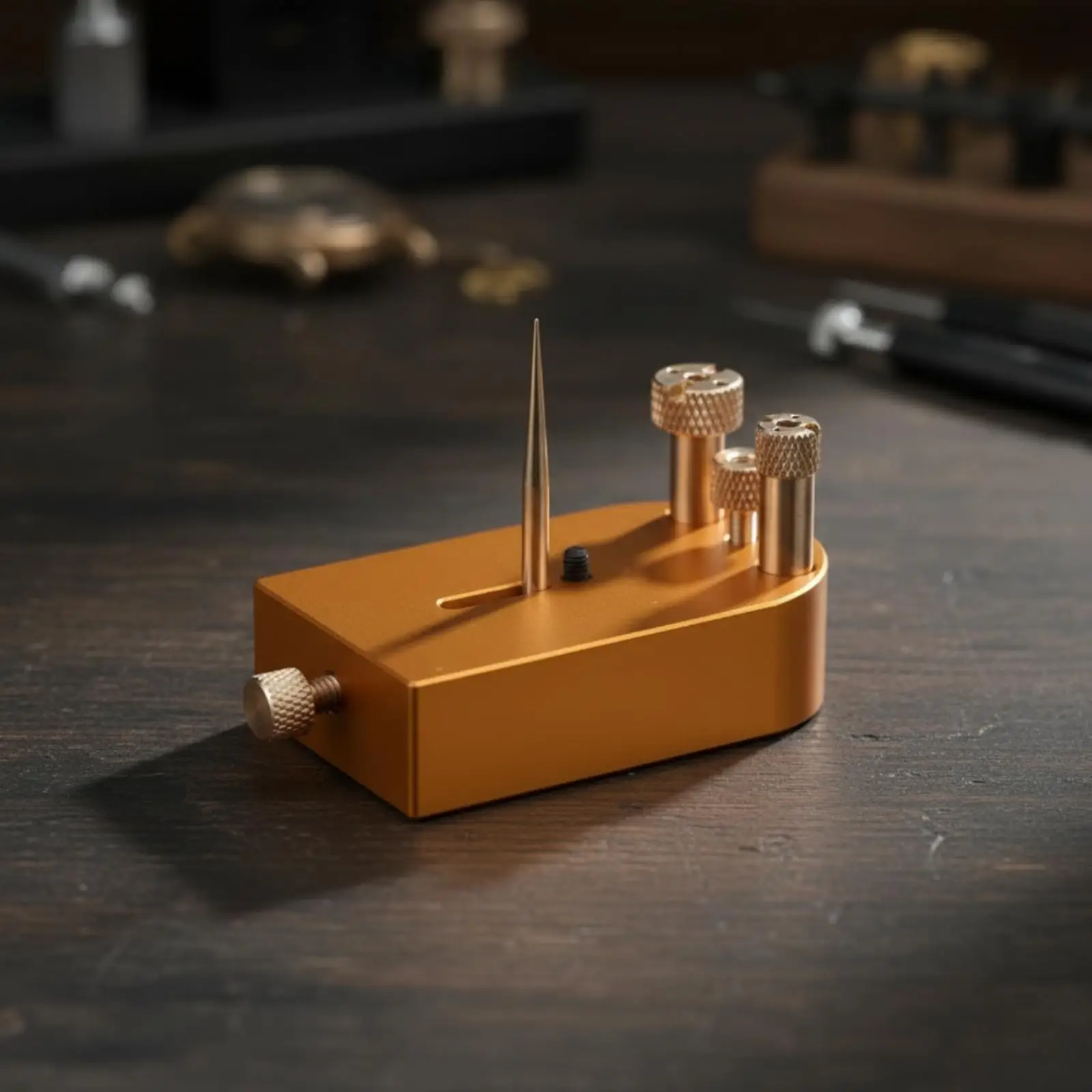 Watch Balance Stand with Hairspring Base Watch Balance Stand High Precision Tool for Watchmakers, Hobbyists, Bench Work
