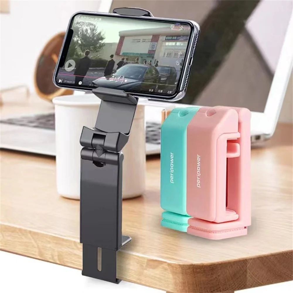 Lazy Mobile Phone Holder New Desktop Adjustable Foldable Swivel Clip Universal Mobile Phone Storage Holders Wide Application