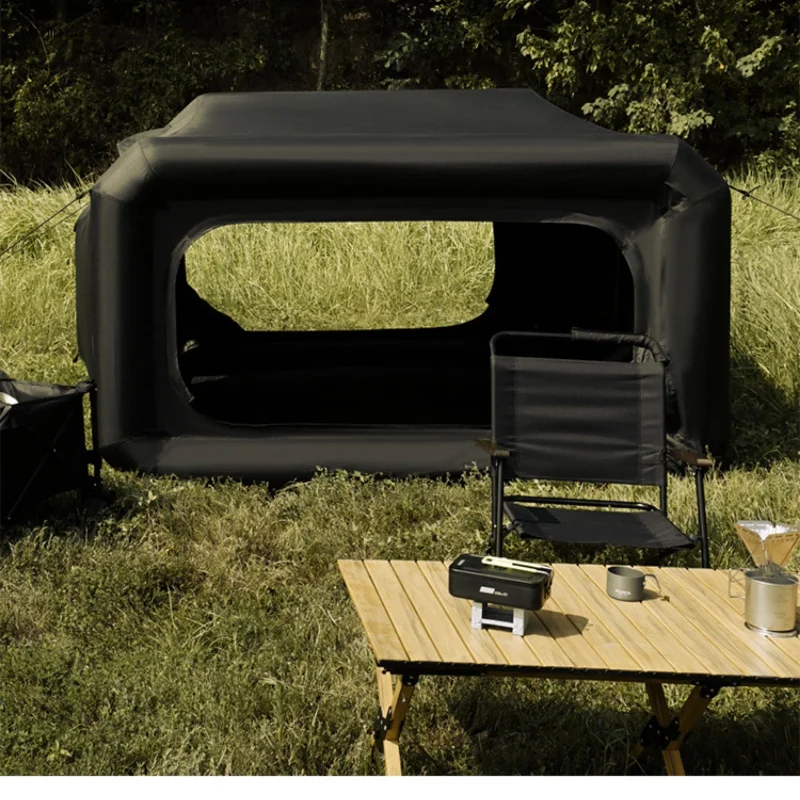 Space Capsule Inflatable Tent Outdoor Camping Portable Windproof Rainproof Lightweight Camp Wild Overnight Large