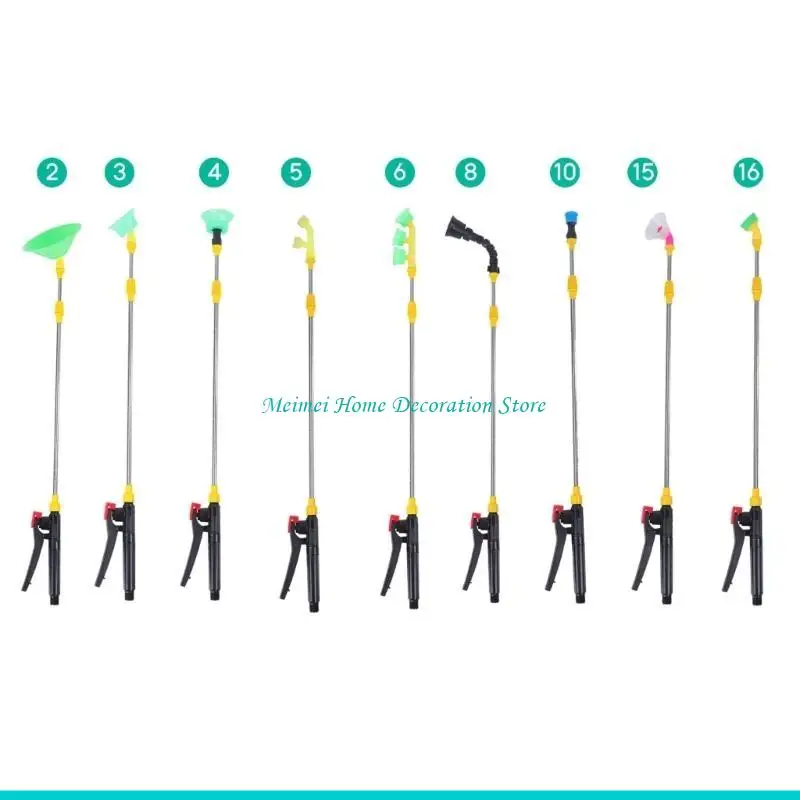 H7BF Retractable Spraying Rod For Electric Hand Sprayer Telescopic Rod Outdoor Garden Spraying Watering Can Accessories