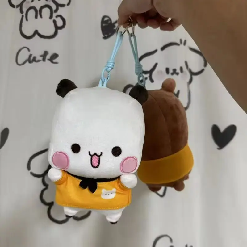 20/36cm bubu e dudu kawaii recheado macio travesseiro brinquedo presentes do dia das crianças para crianças panda pelúcia bonito dos desenhos animados panda urso boneca