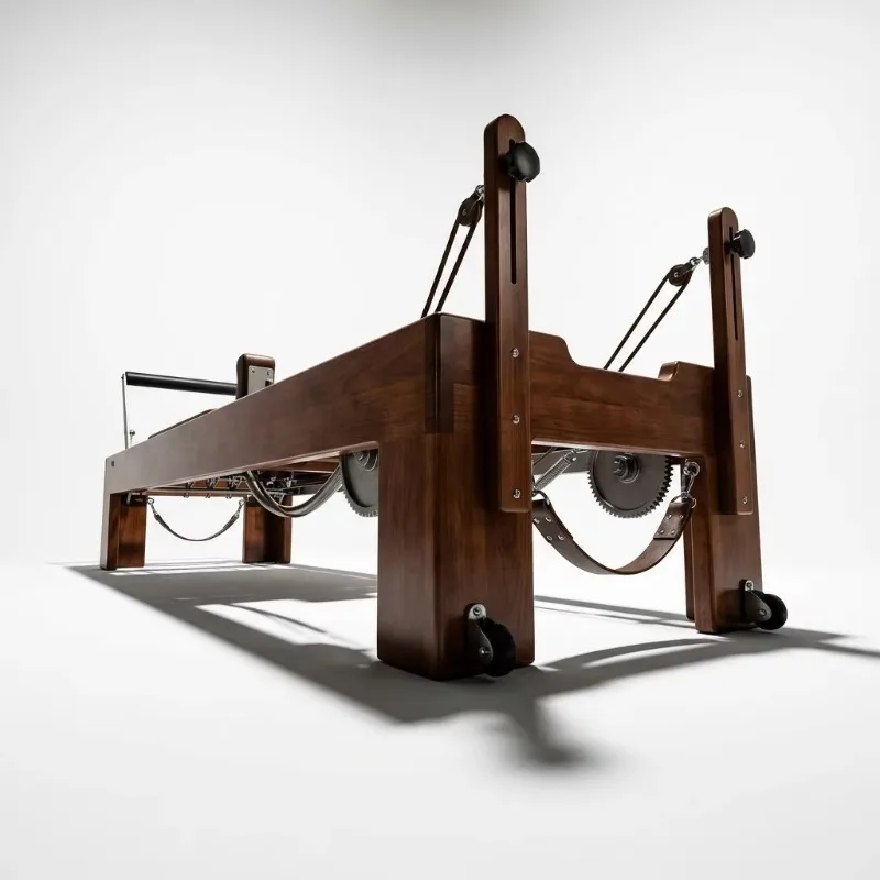 YTYIN Flagship Commercial Maple Wood Pilates Reformer Master Series Professional Studio Core Bed For Elite Athletic Performance