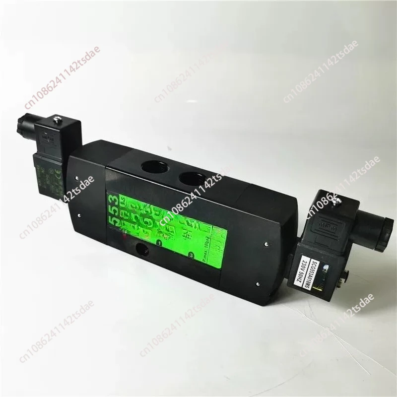 Solenoid valve SCG553A018MS G553A002MS two-position five-way 4-point pneumatic reversing valve G553C018M