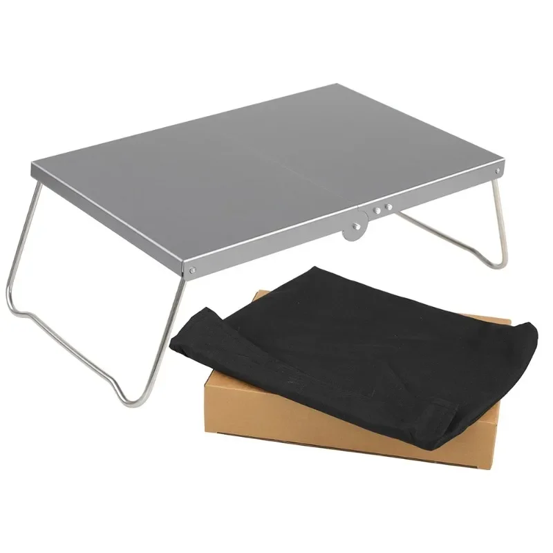 

Outdoor portable camping camping picnic coffee insulated table board Lightweight picnic aluminum alloy folding mini table