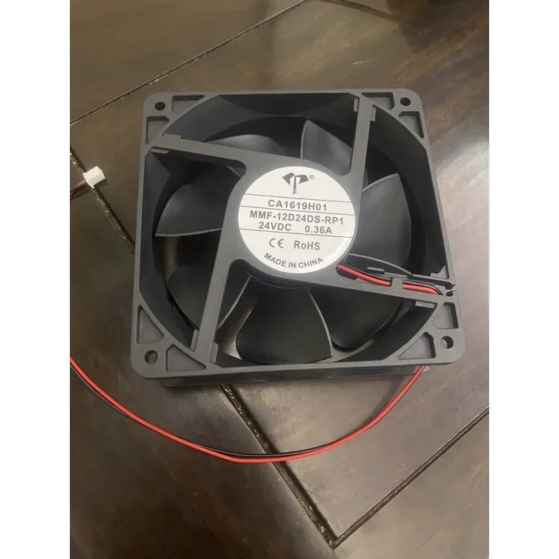 for Yida 12038 24V DC 0.36A Double Ball Bearing Cooling Fan for Welding Machine Frequency Converter Inverter Replacement