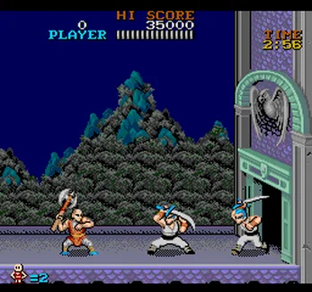 Tiger Road MD 16Bit Game Card Random Case