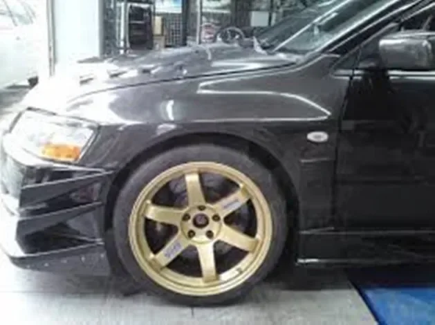 Car-Styling Carbon Fiber Fender Fit For 01-07 Lancer Evolution 7-9 EVO 7 8 9 VTX Cyber Version Style Front Fender - view 6