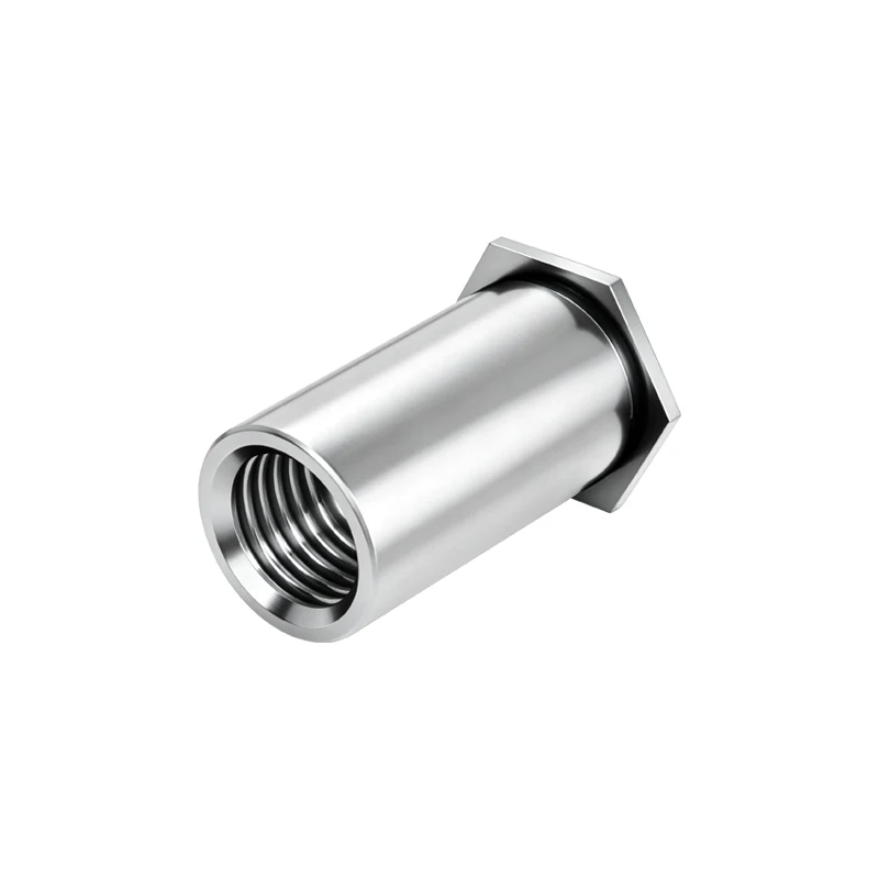 BSO Blind Self-clinching Studs, Blind Press Rivet Nut Stud M2 M2.5 M3 M4 M5 M6 M8, 304 Stainless Steel Blind Rivet Stud SOS SOA