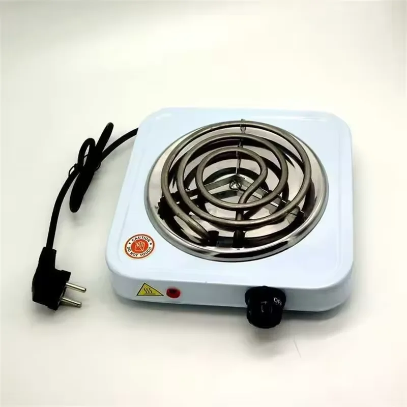 Estufa eléctrica de 220V y 1000W, quemador de hierro con placa caliente, cocina casera, calentador de café, electrodomésticos de cocina, enchufe europeo