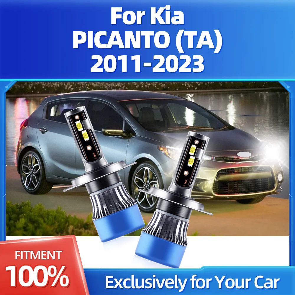 

2Pcs LED Lamps Headlight Bulb 150W High Power Car Light 6000K For Kia PICANTO (TA) 2011 2012 2013 2014 2015 2016 2017 2018-2023