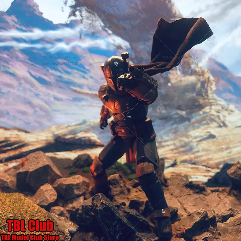 

1/12 Scale Male Clothes Cloak Mandalorian Heavy Armor Classic Science Fiction Movies For HB 6-inch Action Figure Soldier Scene