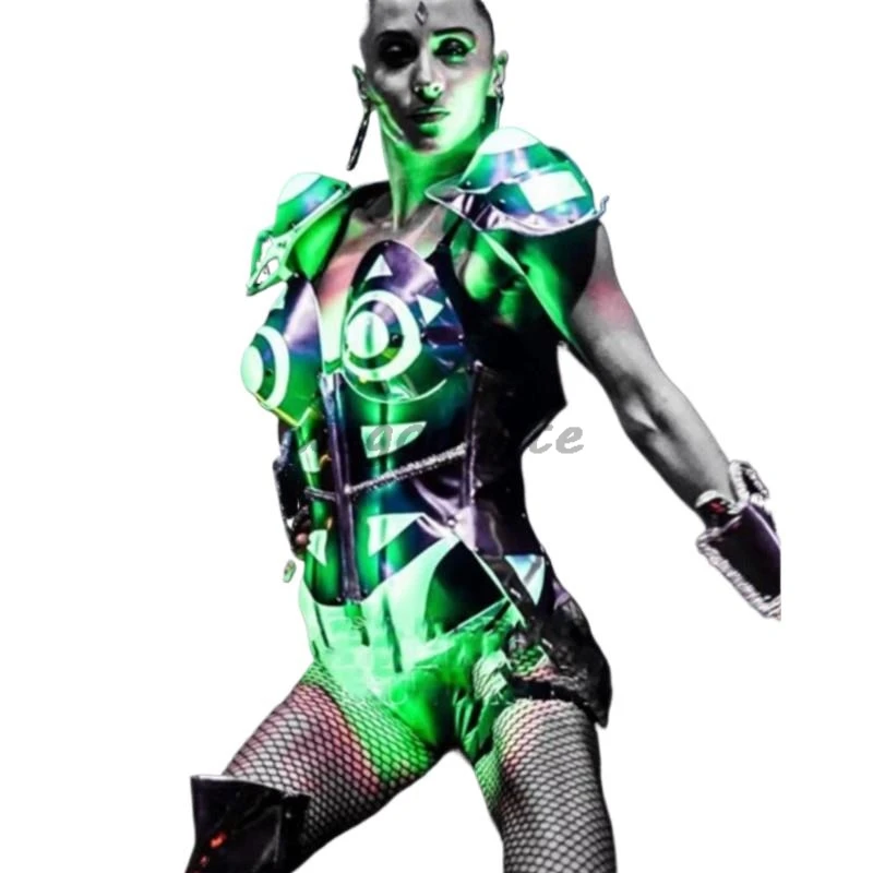 Led Color-changing Gogo Science And Technology Sense Cyberwind Costume Light Atmospheric Bar Gogo DS Costume