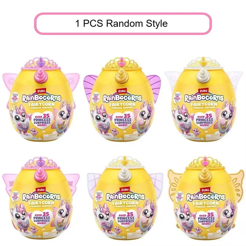 

Новые плюшевые игрушки-сюрпризы Zuru Rainocorns Princess Surprise (Кролик) в яйцах-сюрпризах: волшебные принцессы в костюмах фей