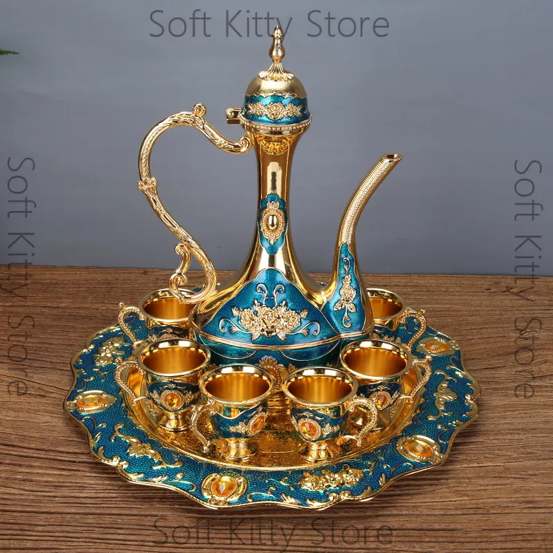 Wine glass set European home creative personality Baijiu cup high-end small wine glass set