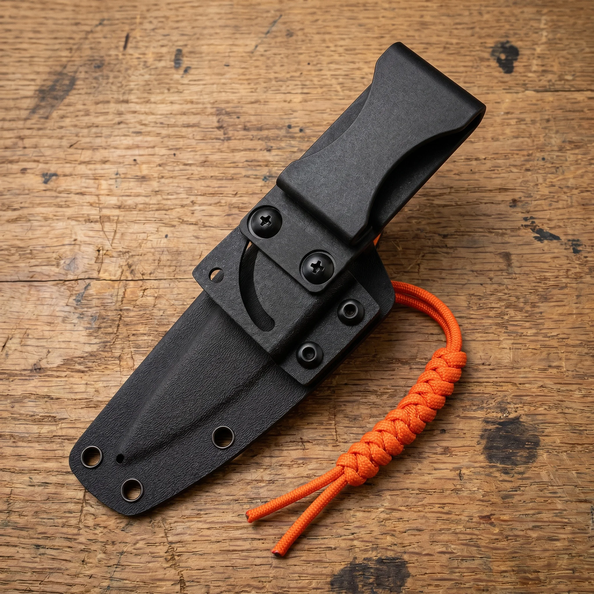 1PC K Sheath Accessories with Screws Universal K Sheath Waist Clip KYDEX Making Scabbard Clip K-sheath Back Clip Kydex Belt Clip