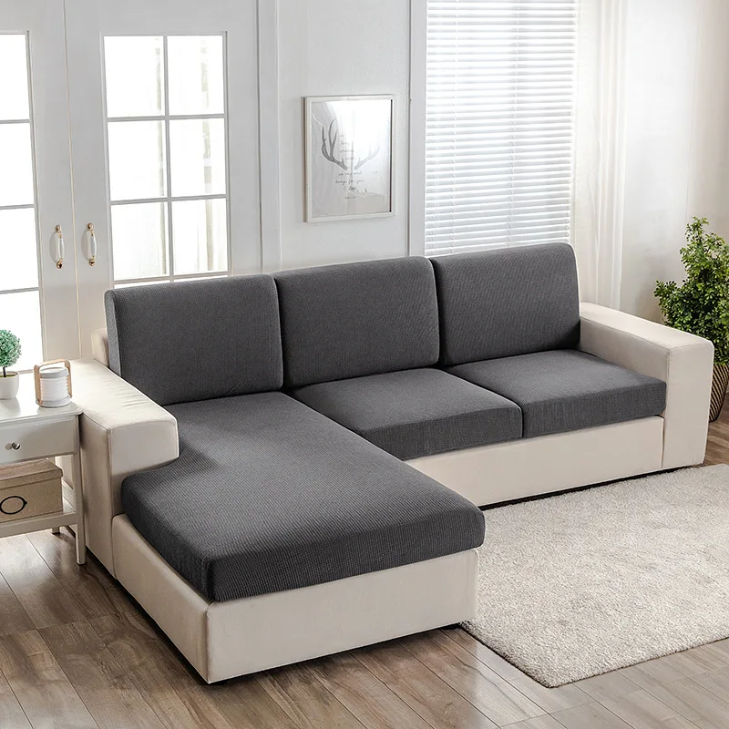 

Waffle Waterproof Thickened Solid Lazy Sofa Cover All Seasons Furniture Protector for Bedroom Office Living Room Home Decor