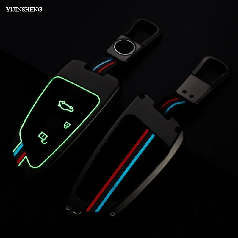 3 4 Buttons Zinc Alloy Style Car Key Case Cover Holder for BMW X1 X3 X5 X6 X7 1 3 5 6 7 Series G20 G30 G11 F15 F16 G01 G02 F48
