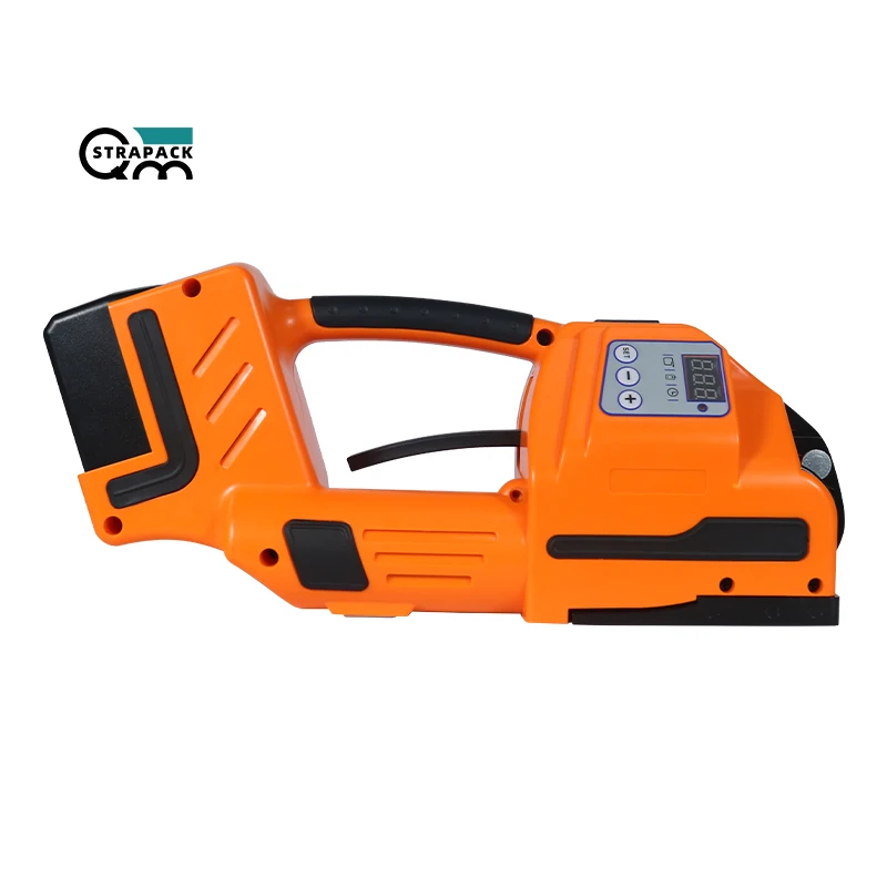 

QMSTRAPACK Full Automatic 3200N PP PET 13-16MM Electric Portable Bundle Tools Handheld Strapping Machine