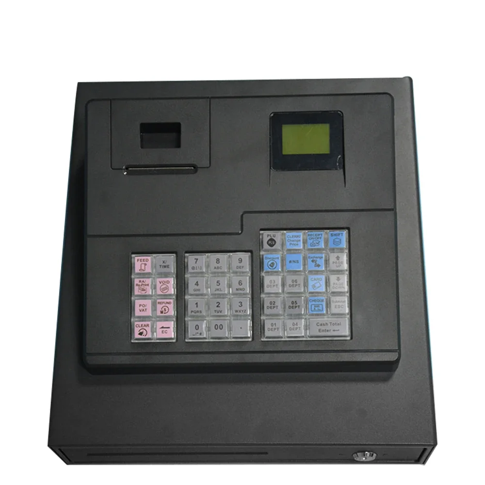 58mm Thermal Printer Supermarket Payment Terminal POS Electronic Cash Register with Software ECR600