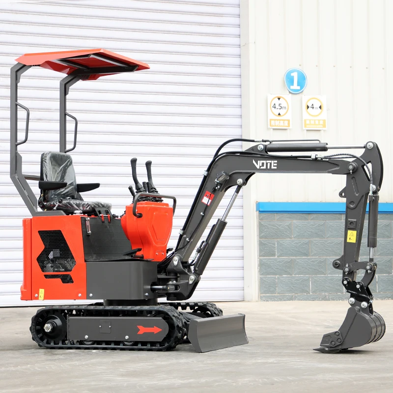 Mini Excavators Euro5 Epa Compact Mini Hydraulic Digger Price China Cheap Brand 1 ton Excavator Price Mini Excavator customized