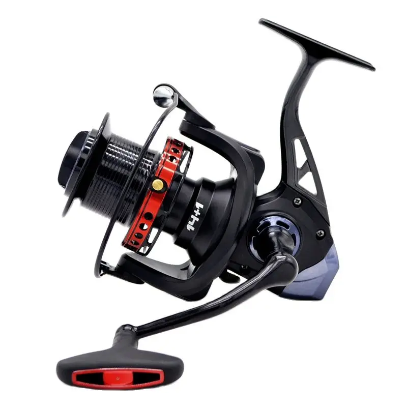 

CAMEKOON long cast spinning fishing reel 8000/9000/10000/11000 metal body saltwater surf casting wheel big sea trolling fishing