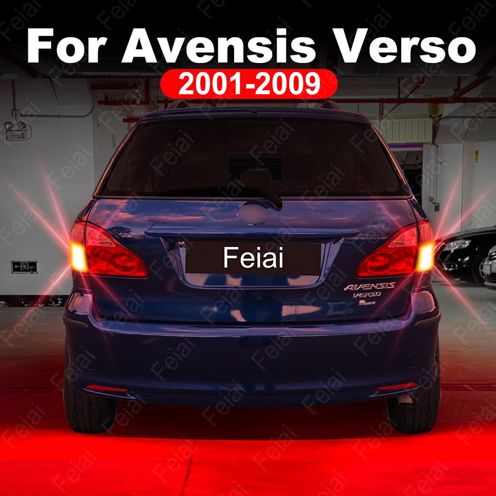 

Светодиодная лампа стоп-сигнала для Toyota Avensis Verso, аксессуары 2001-2009 годов, красная светодиодная лампа стоп-сигнала