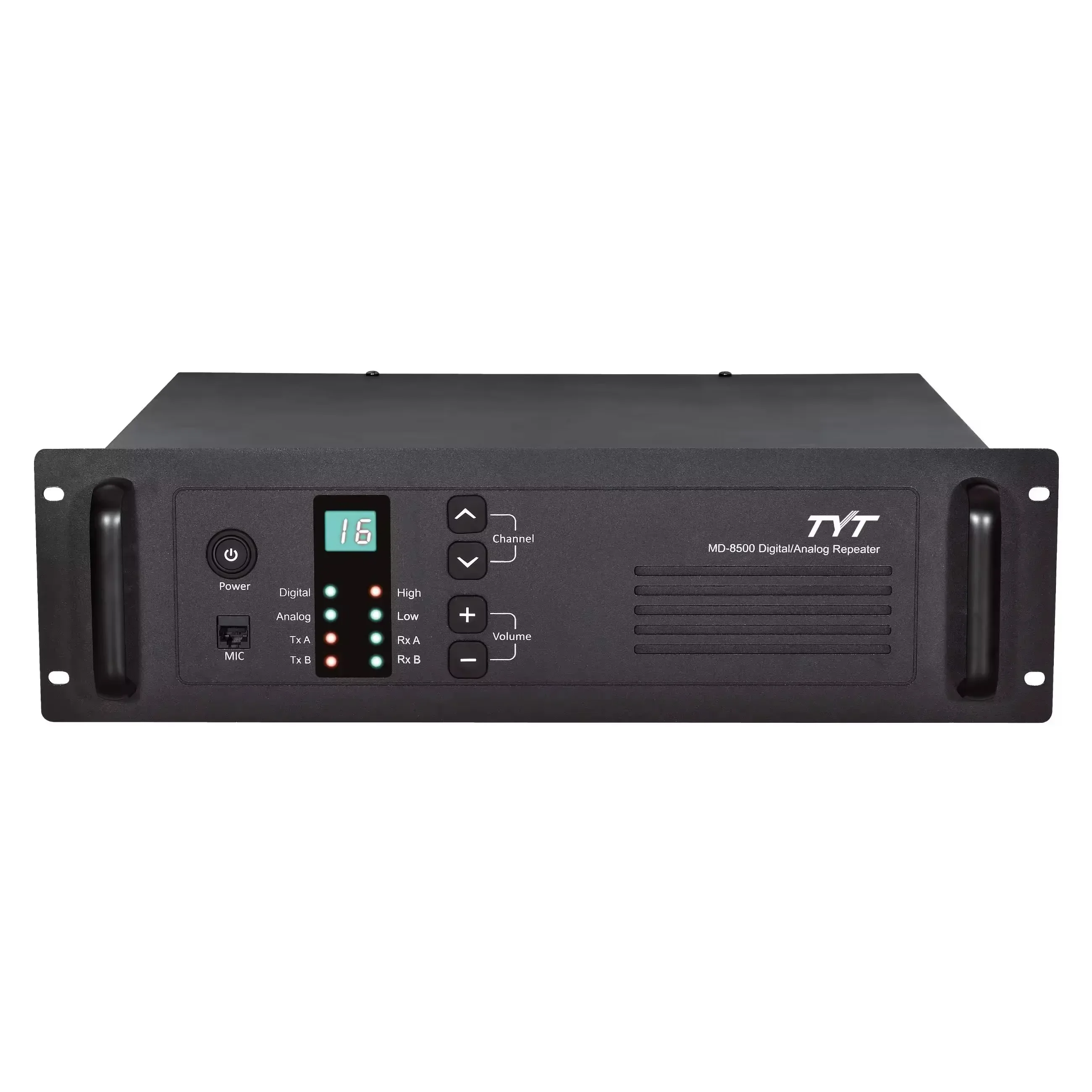 

MD-8500 25/ 50W optional analog repeater VHF or UHF within 10MHz 16 channel repeater analog and digital