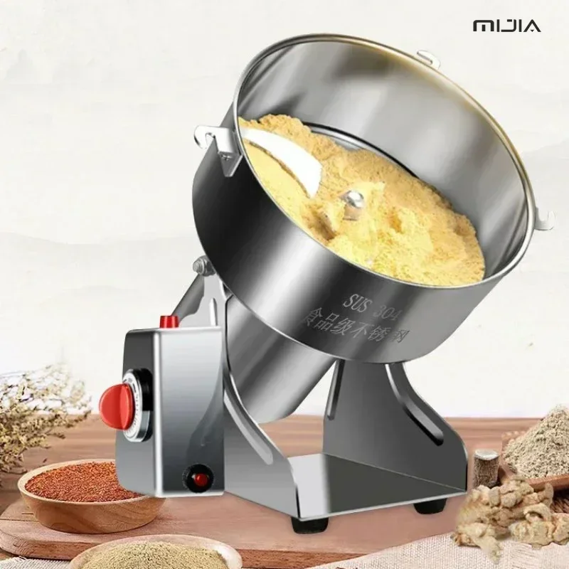 304 Stainless Steel Multi-Function Grinder For grinding traditional Chinese medicine and grains. Multi-processador de alimento.