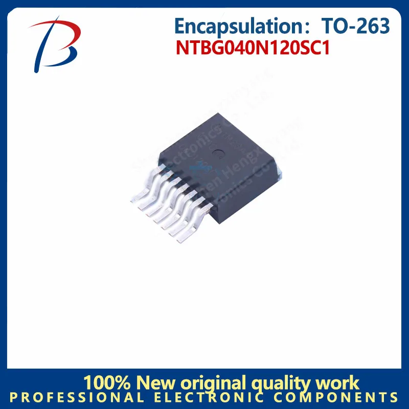 1Pcs NTBG040N120SC1 package TO-263 N channel voltage :1.2kV Current :60A field effect tube