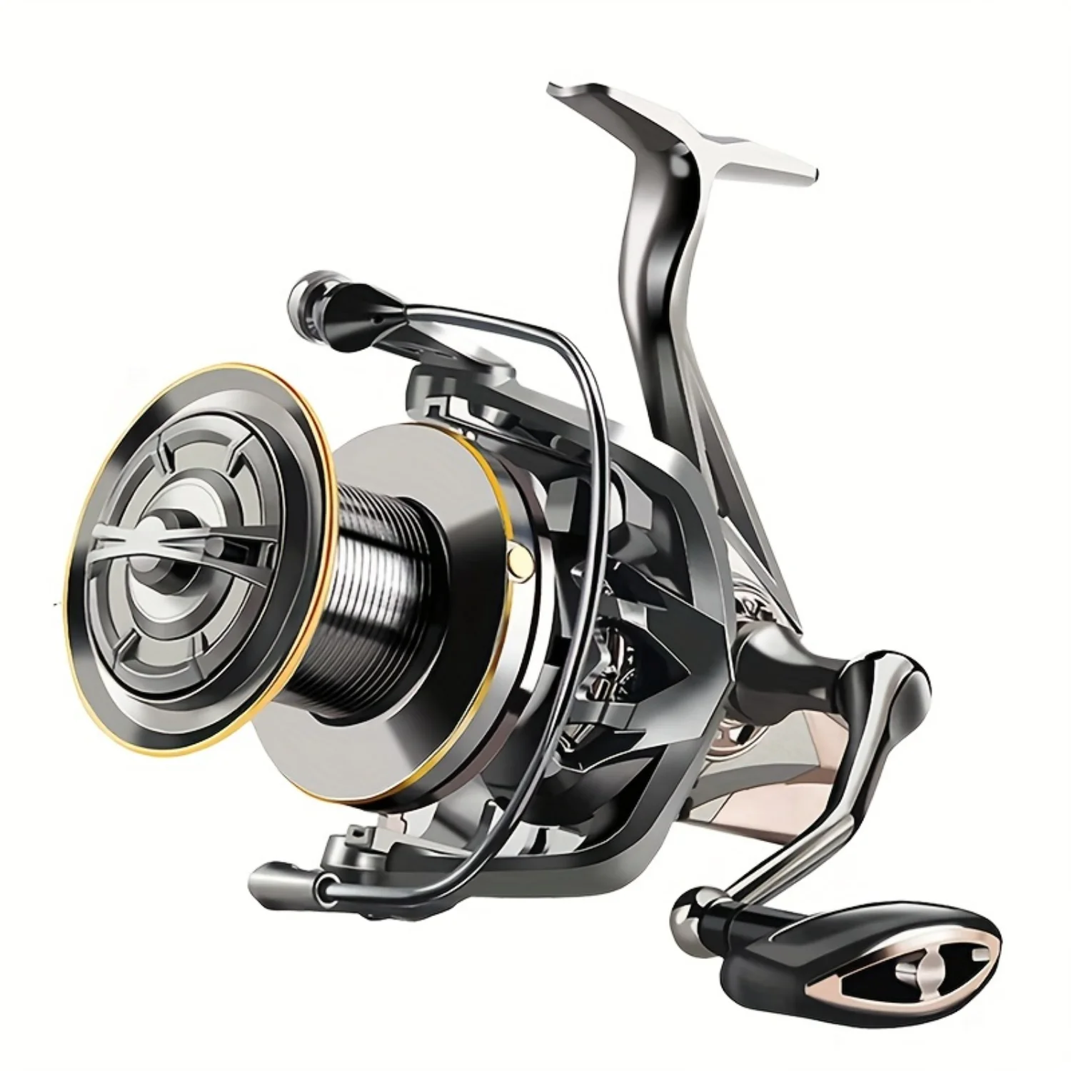 Carrete de jigging de tiro largo serie 8000-14000 |   17+1BB, arrastre máximo de 55 lb |   ¡Ideal para la pesca en el surf!