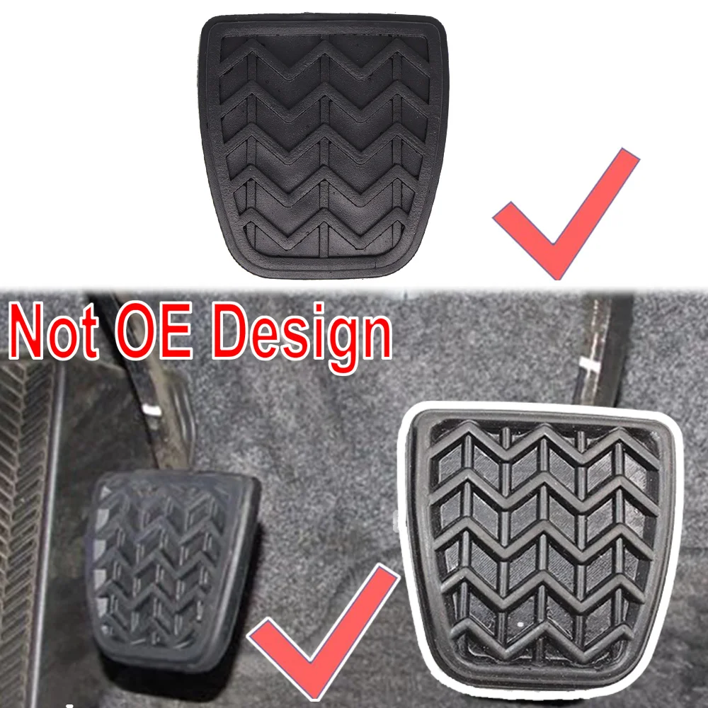 For Pontiac Vibe 2010 2009 2008 2007 2006 2005 2004 2003 Toyota Voltz Car Rubber Brake Clutch Foot Pedal Pad Covers Accessories