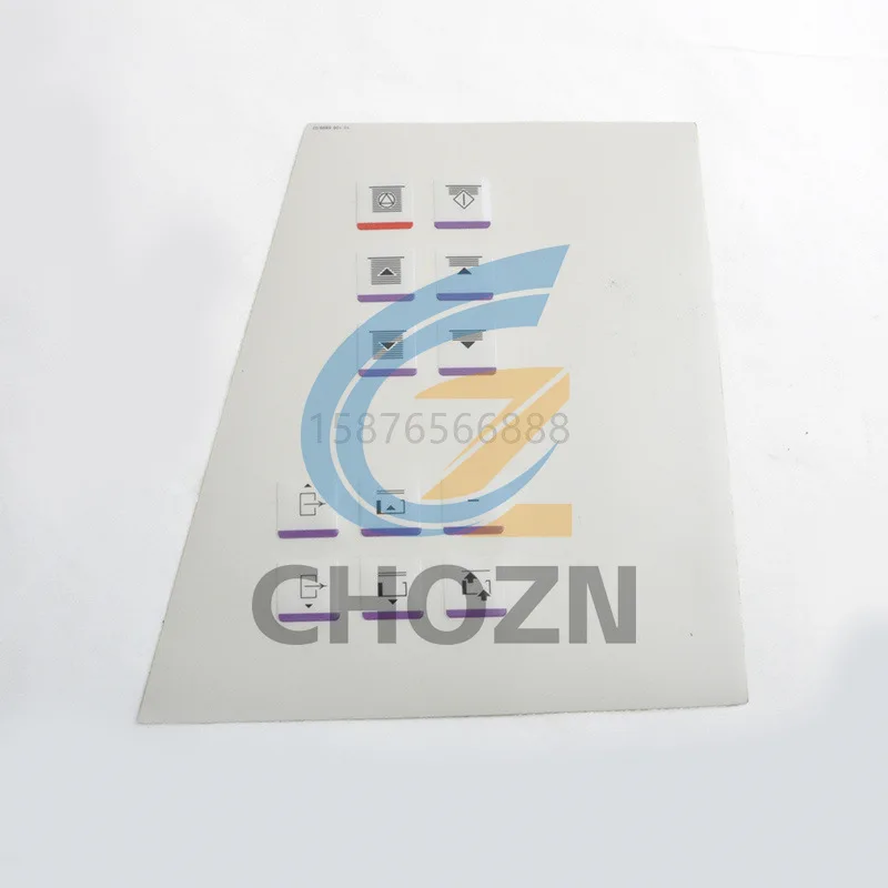 

Аксессуары для печатных машин Heidelberg CD102, панель управления, защитная пленка, пленка для панели управления 10,106,6899, детали Heidelberg