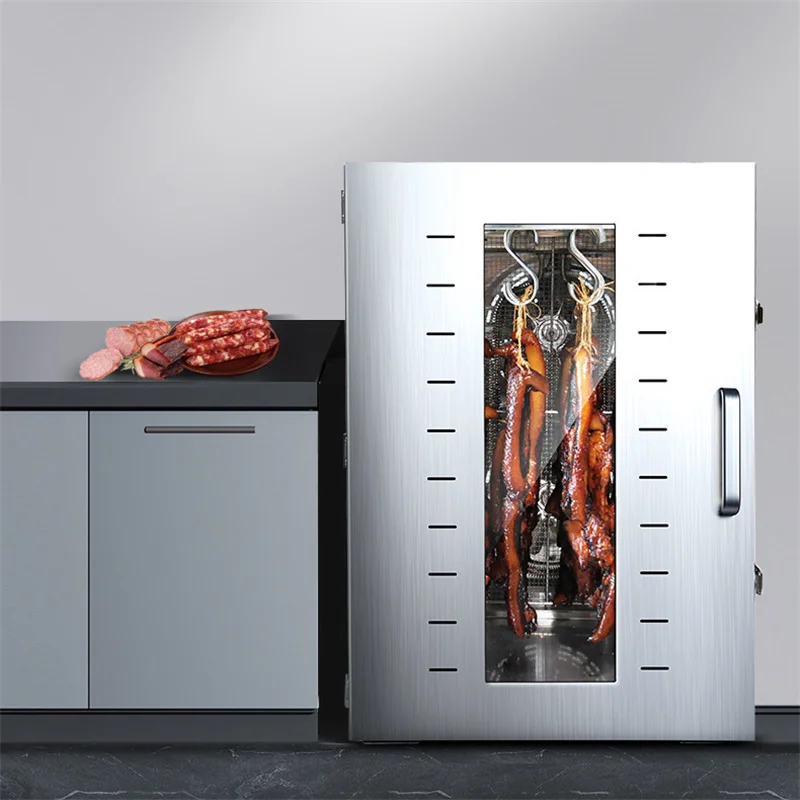 220V 16 Layer Bacon Dehydrator Snacks Herbs Gain Meat Food Dryer Dry Food Machine12 Trays Food Dried Fruit Machine Dryer