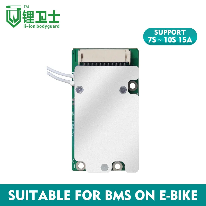 LWS Balanced PCM Battery Management System 10S 15A 36V 10S BMS for electric bike
