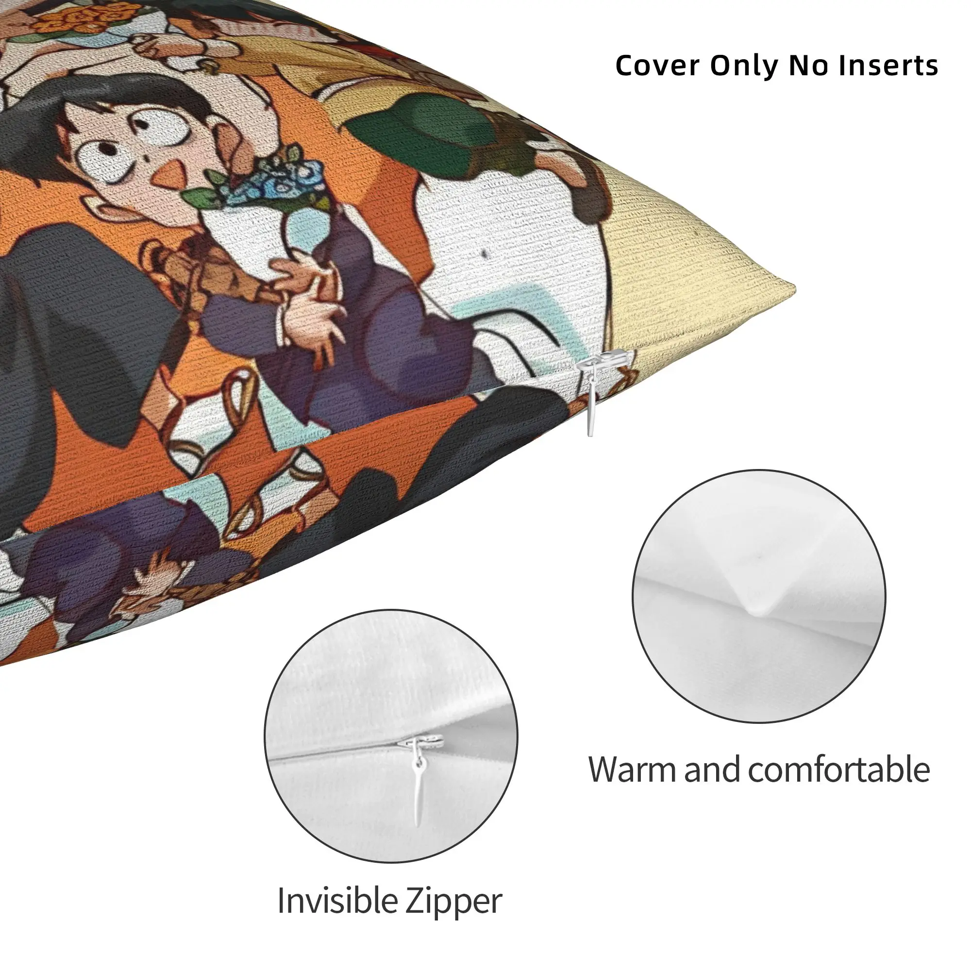 Akane Tendo Love - أغطية وسائد مربعة فنية رقمية من البوليستر مقعد Ranma 1/2 غطاء وسادة ديكور لطيف كيس وسادة 45*45