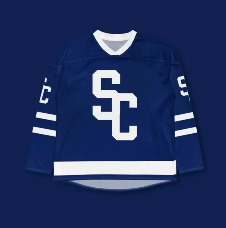 Sabrina Carpenter Hockey Jersey V-Neck T-Shirts Unisex Casual HipHop Streetwear Fashion Tee
