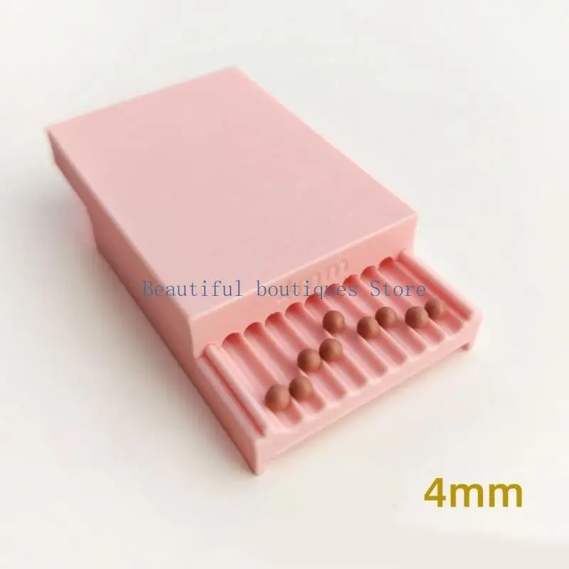 U4LF Pottery Clay Roller and Ball Shaping Tool, Grooved Plastic Hand Tool for More Even Coils and Detailed Craft Work