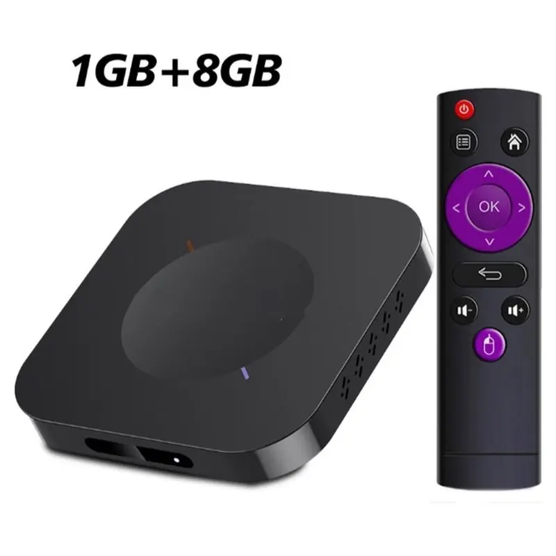 ABNR For H96 Max M5 Smarttv Box Rockchip RK3318 Android11.0 4K HD Video Decording Smart Android TV Box EU PLUG 1G+8G