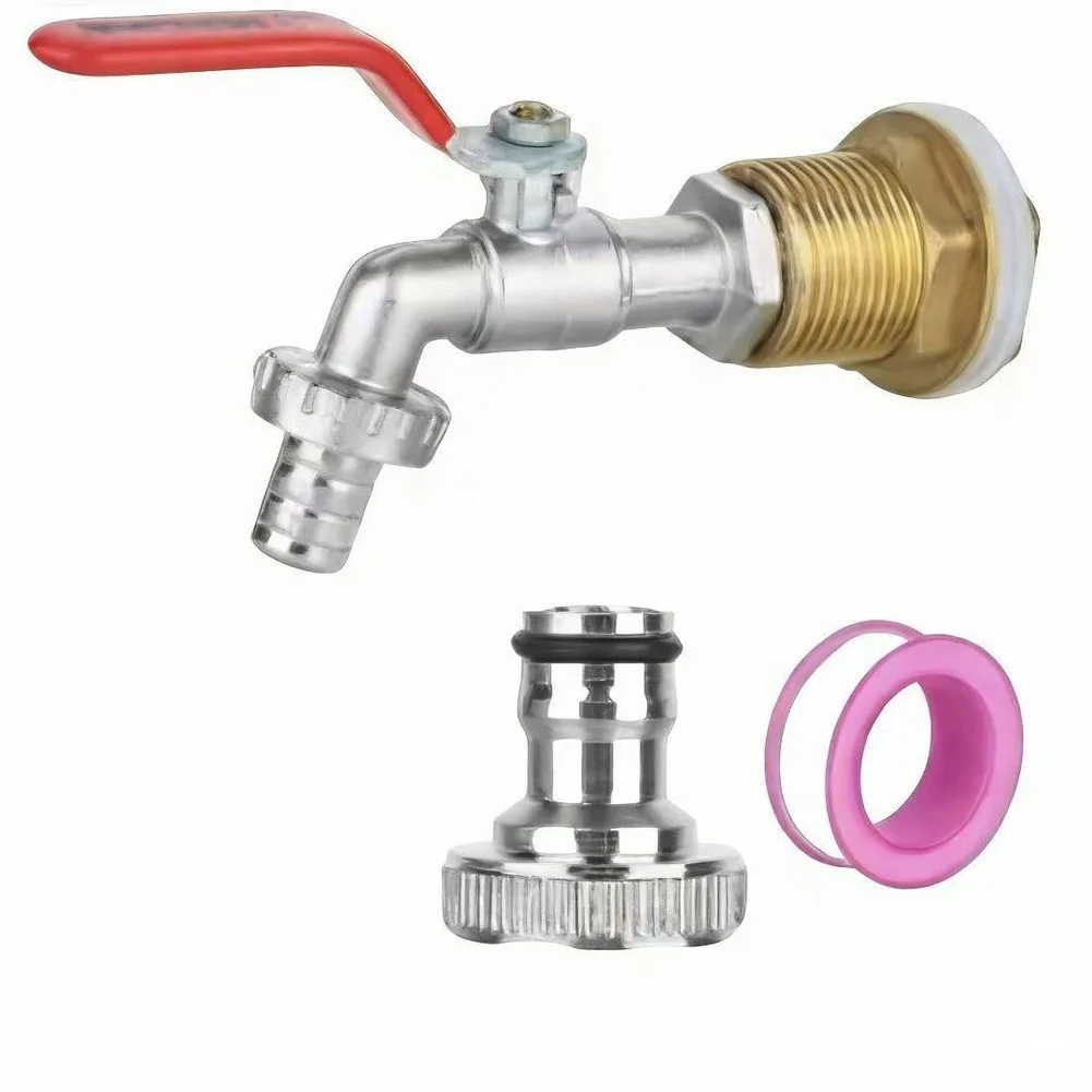 Sturdy Zinc Alloy Outdoor Faucet Equipped with Nipple Connector for Dependable Water in Residential Garden Settings