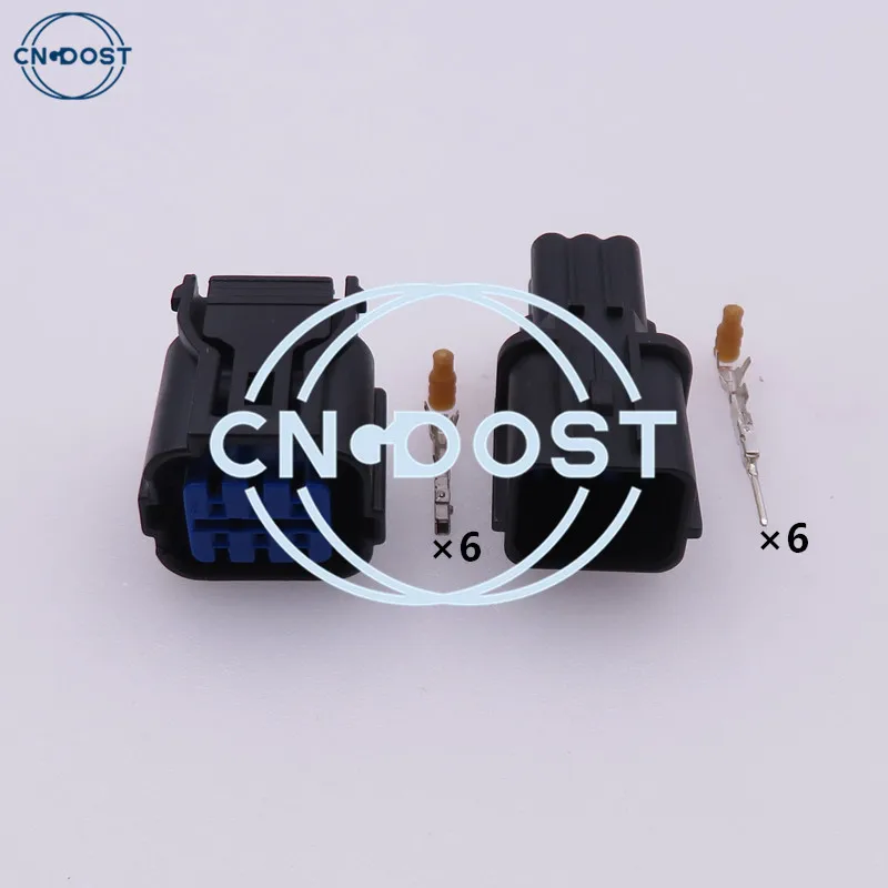 

1 Set 6 Pin AC Assembly Car Waterproof Connector Automobile Wire Harness Socket HP281-06020 HP291-06040 HP285-06021