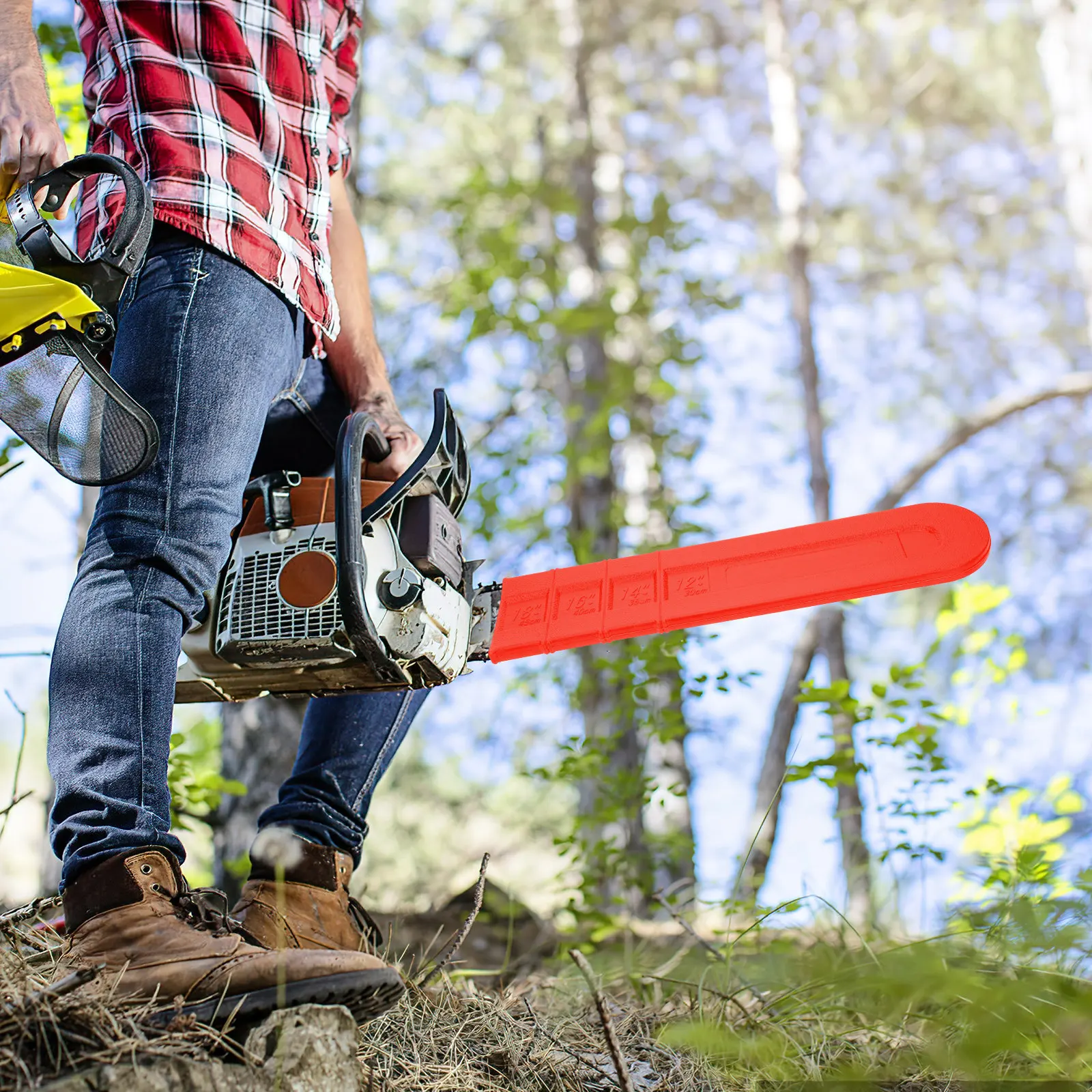 

Набор из 8 защитных чехлов для цепей бензопилы, для хранения и безопасной транспортировки ручных пил, кейс для хранения бензопилы