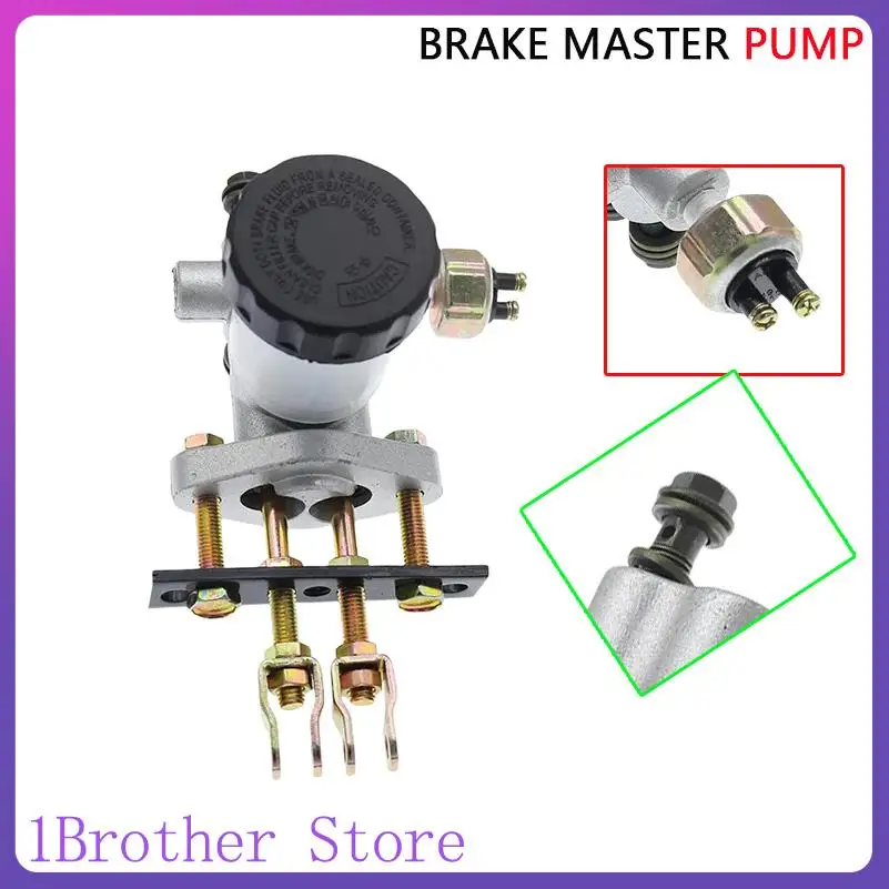 

Главный тормозной цилиндр для картинга, гидравлический дисковый тормозной насос для гоночных картов 150cc 250cc, запчасти для картинга