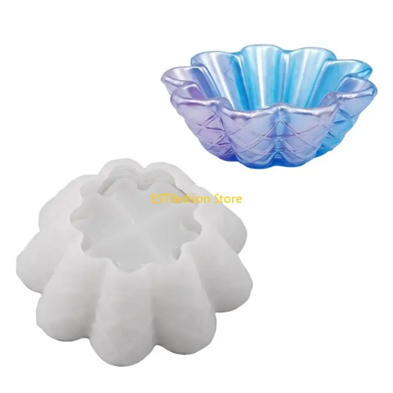 Y5GC Heat Resistant Silicone Decorative Bowl Making Mold For Crafters And Hobbyists