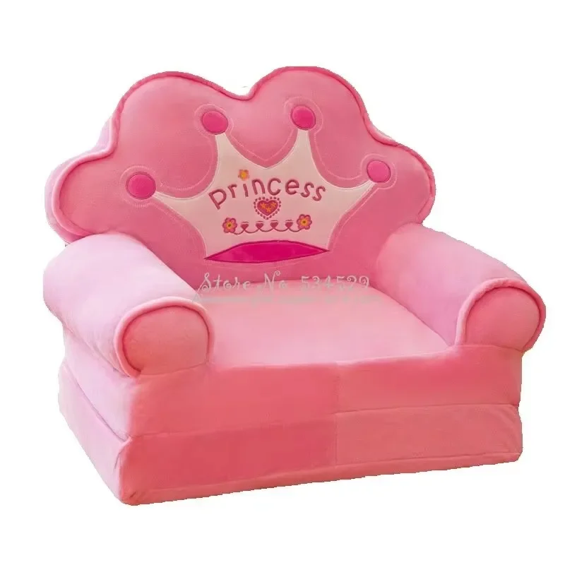 Disassembled Kids Sofa Fashion Folding Cartoon Baby Seat Mini Sofa for Kindergarten Cute Furniture Child's Sofa Chair