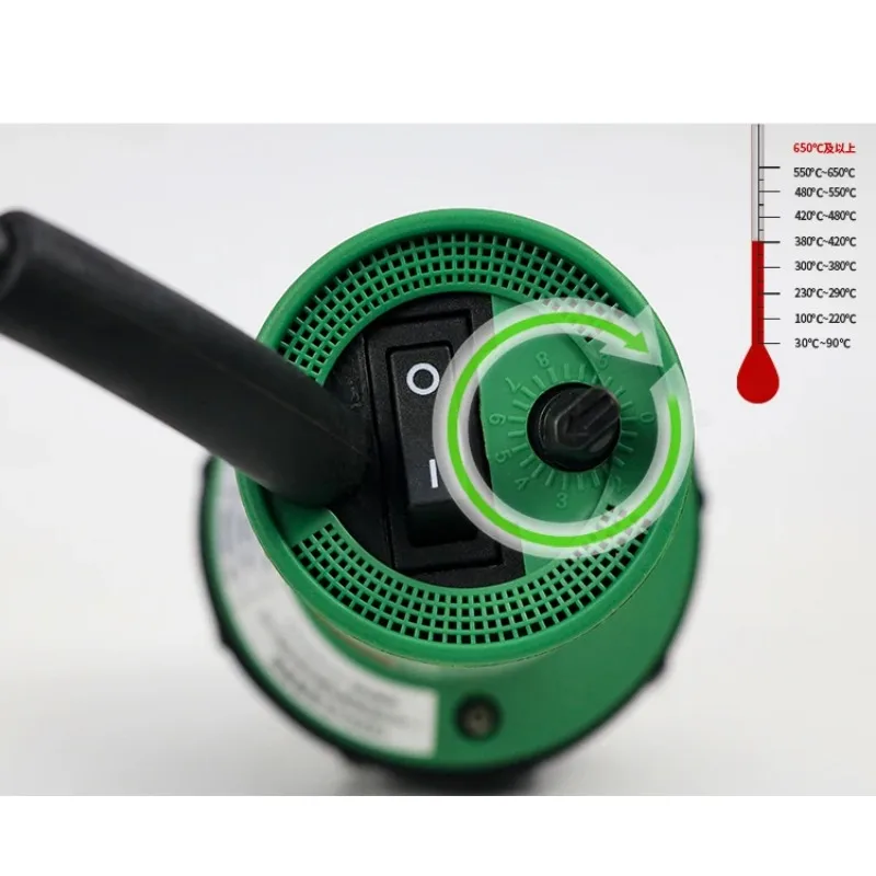 

plastic floor welding gun 1600W high-power plastic welding gun PPR tool PE board hot melt machine PP welding