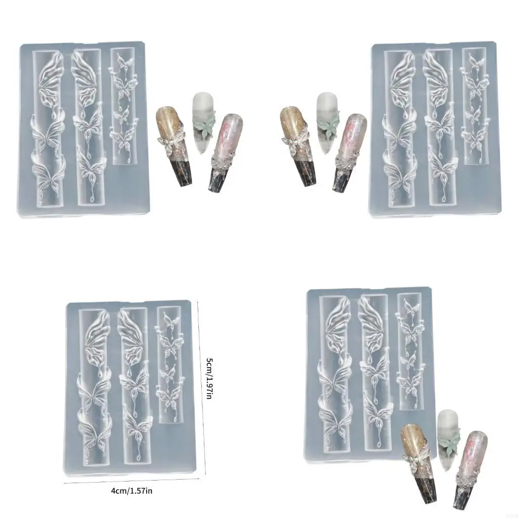

Silicone Art Mold Accessory Molds Butterfly Theme Decorative Molds